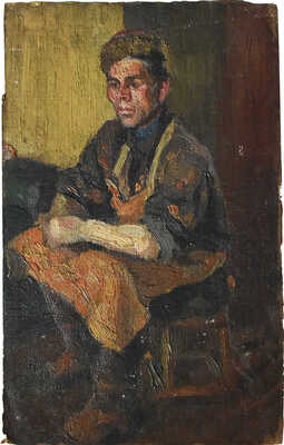 Шурпин Фёдор Саввич. Русская красавица (на оборотной стороне мужской портрет) 